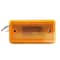 Truck-Lite Led, Yellow Rectangular, 3 Diode, Marker Clearance Light, P2, 2 Screw Surface Mount,  25250Y - alternate 5